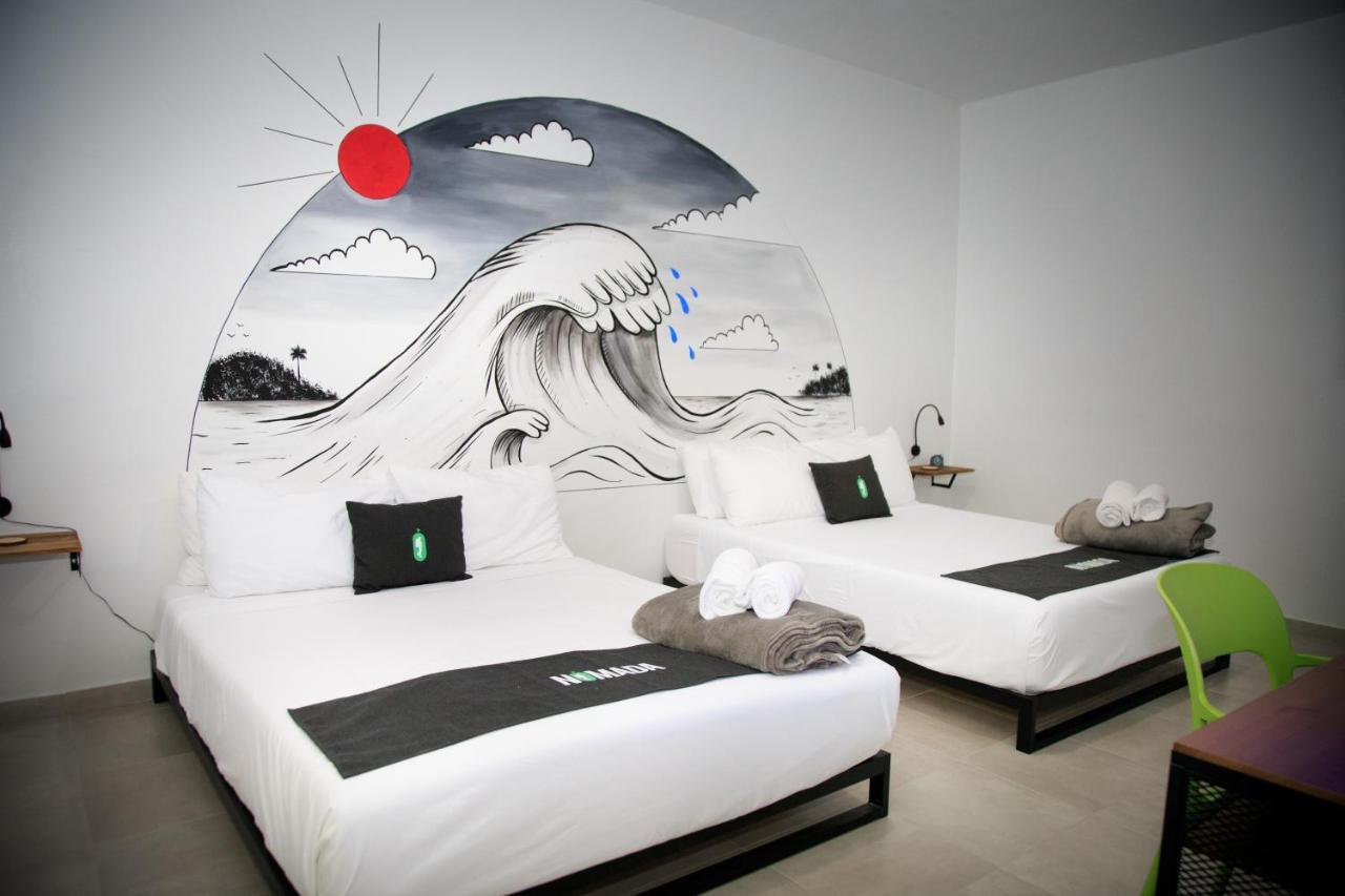 Nomada Beach Hostel- Isla Verde San Juan Luaran gambar